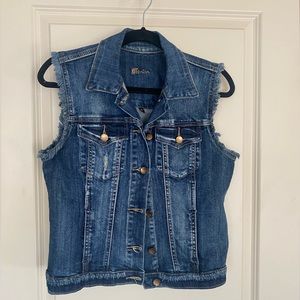 KUT From The Kloth Denim Vest Top